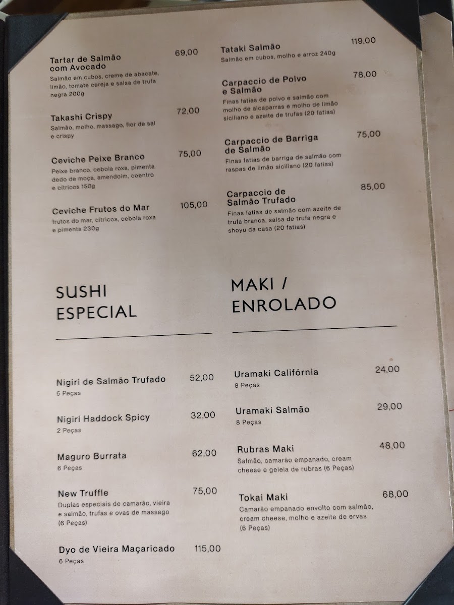 Menu Tokai-2