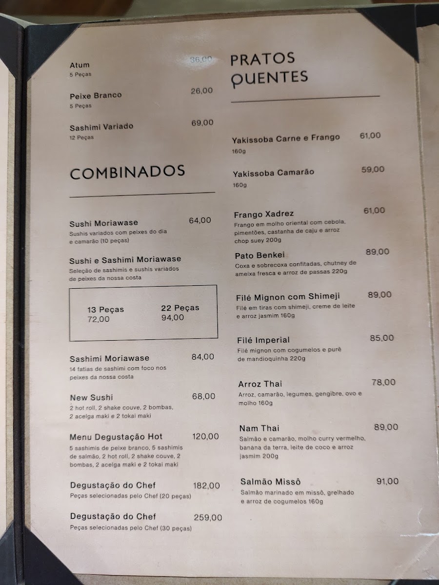 Menu Tokai-4
