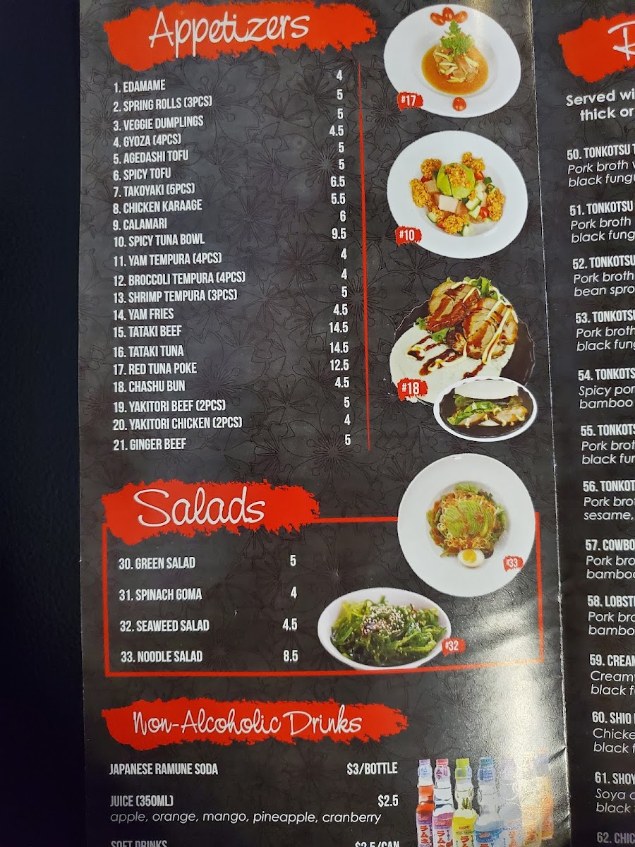 Menu Tokaido Ramen & Bar-10