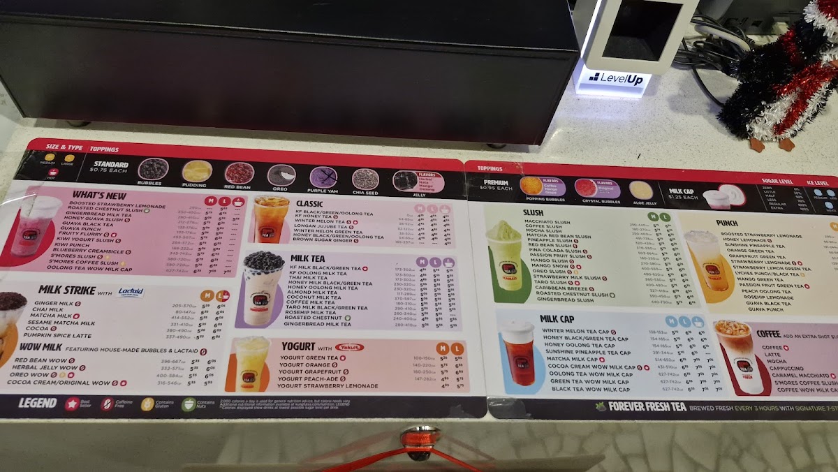 Menu Token Ramen & Kung Fu Tea-7