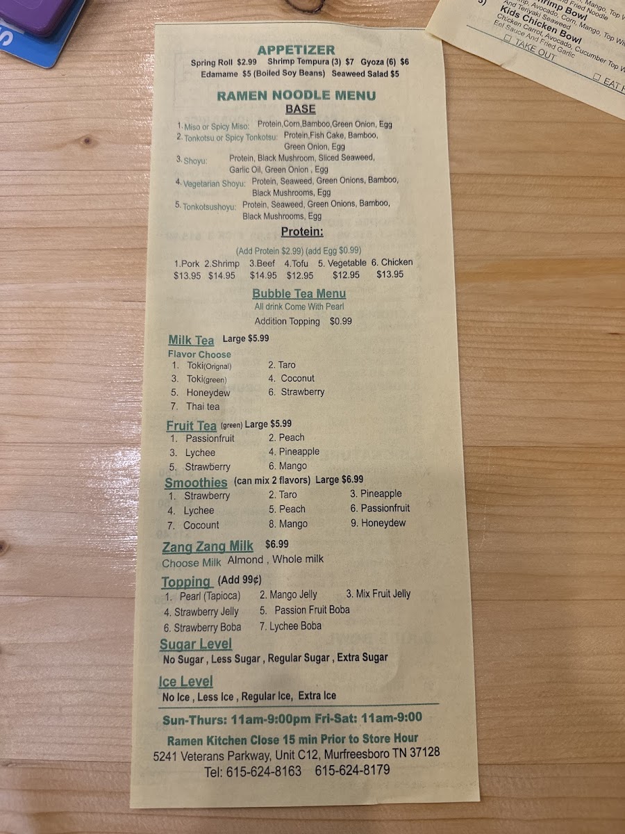 Menu Toki House-10