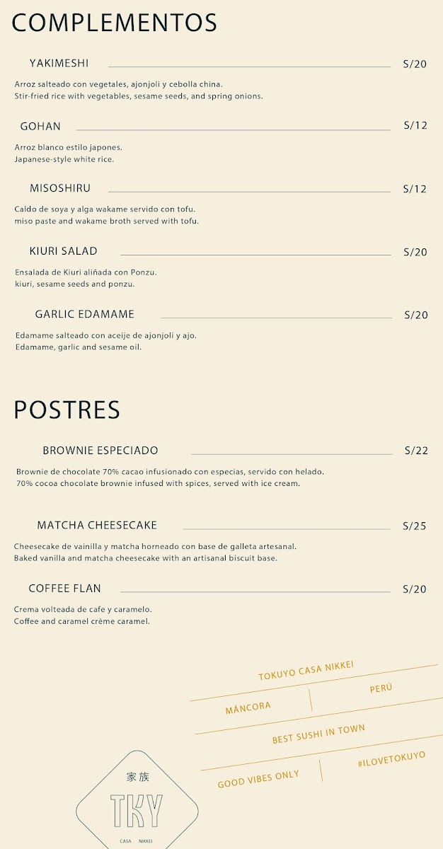 Menu Tokuyo Lima-3