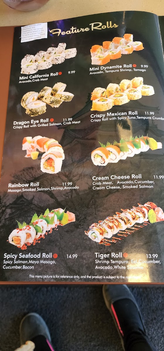 Menu Tokyo Express-5
