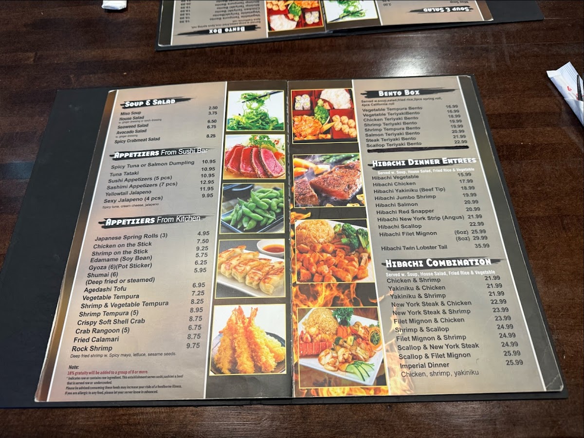 Menu Tokyo Grill-1