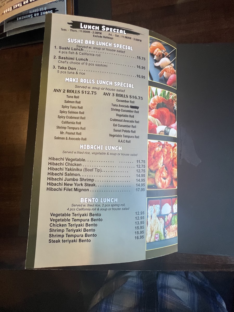 Menu Tokyo Grill-5
