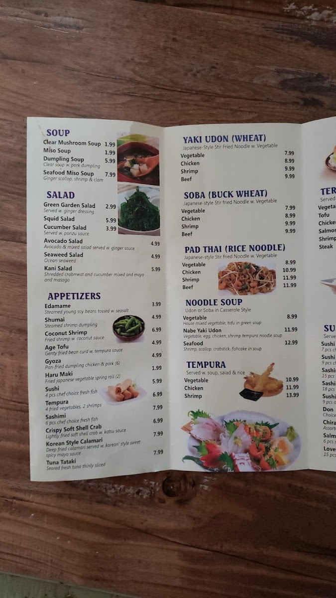 Menu Tokyo Hibachi And Sushi-10