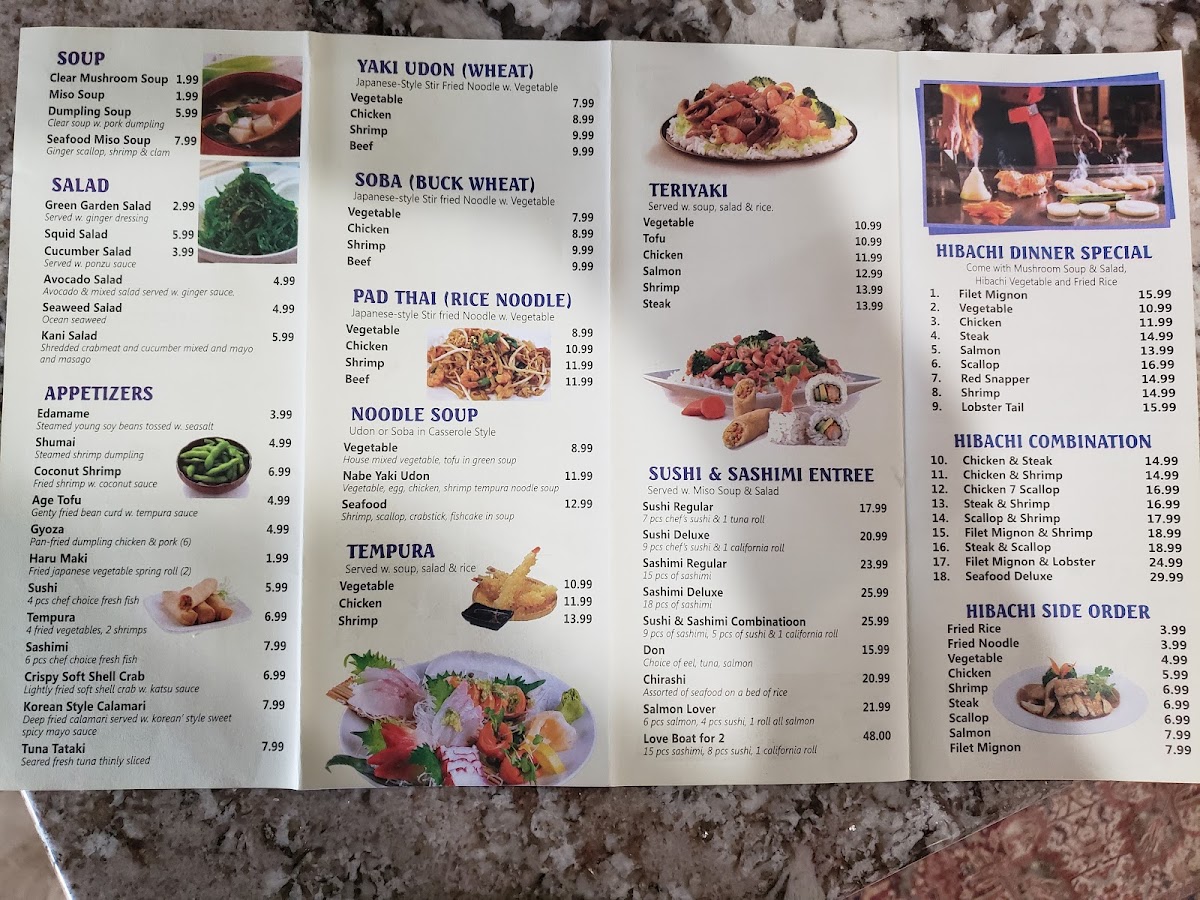 Menu Tokyo Hibachi And Sushi-3