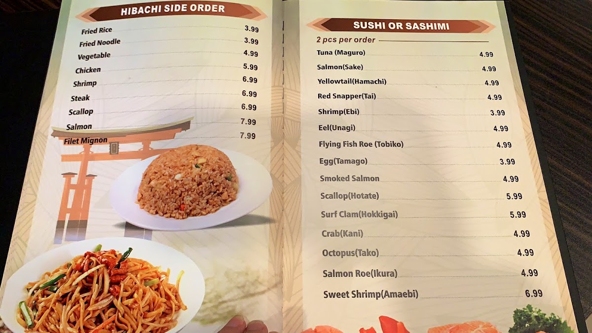 Menu Tokyo Hibachi And Sushi-4