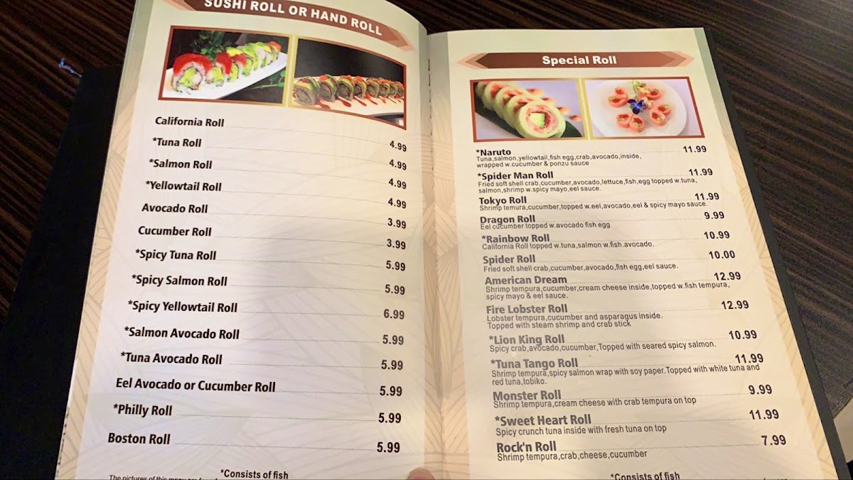 Menu Tokyo Hibachi And Sushi-7
