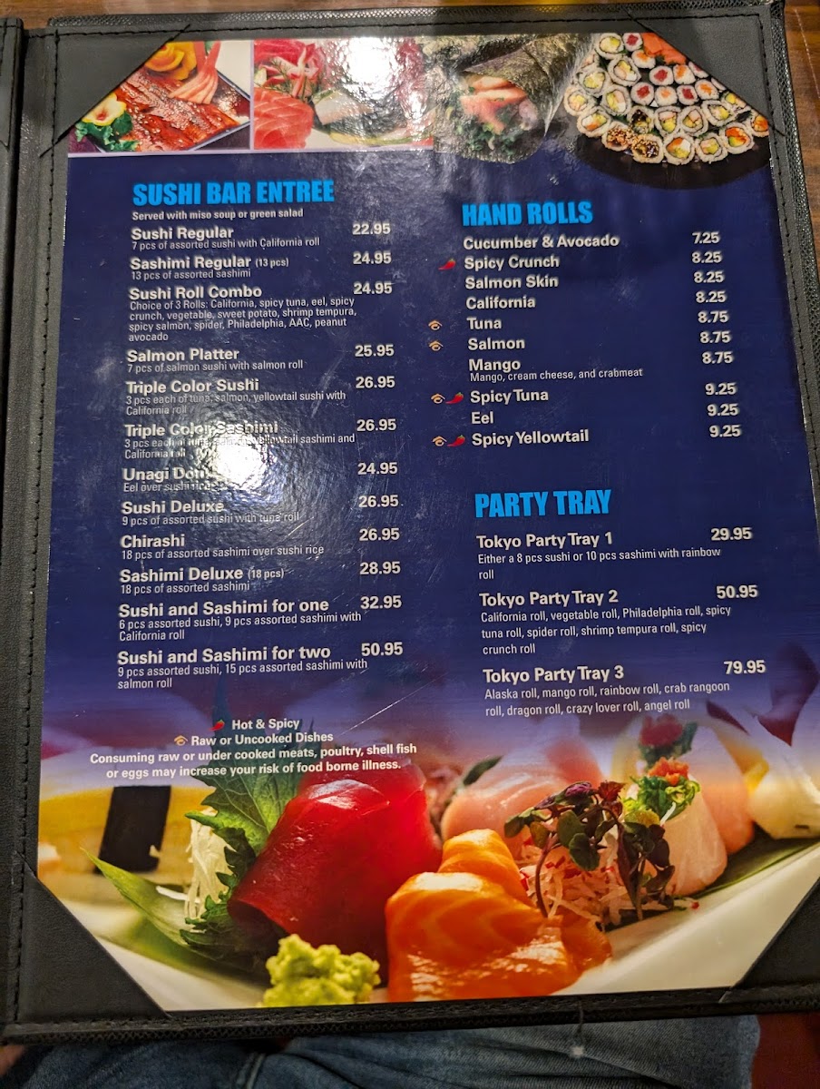 Menu Tokyo House Sushi & Ramen-10