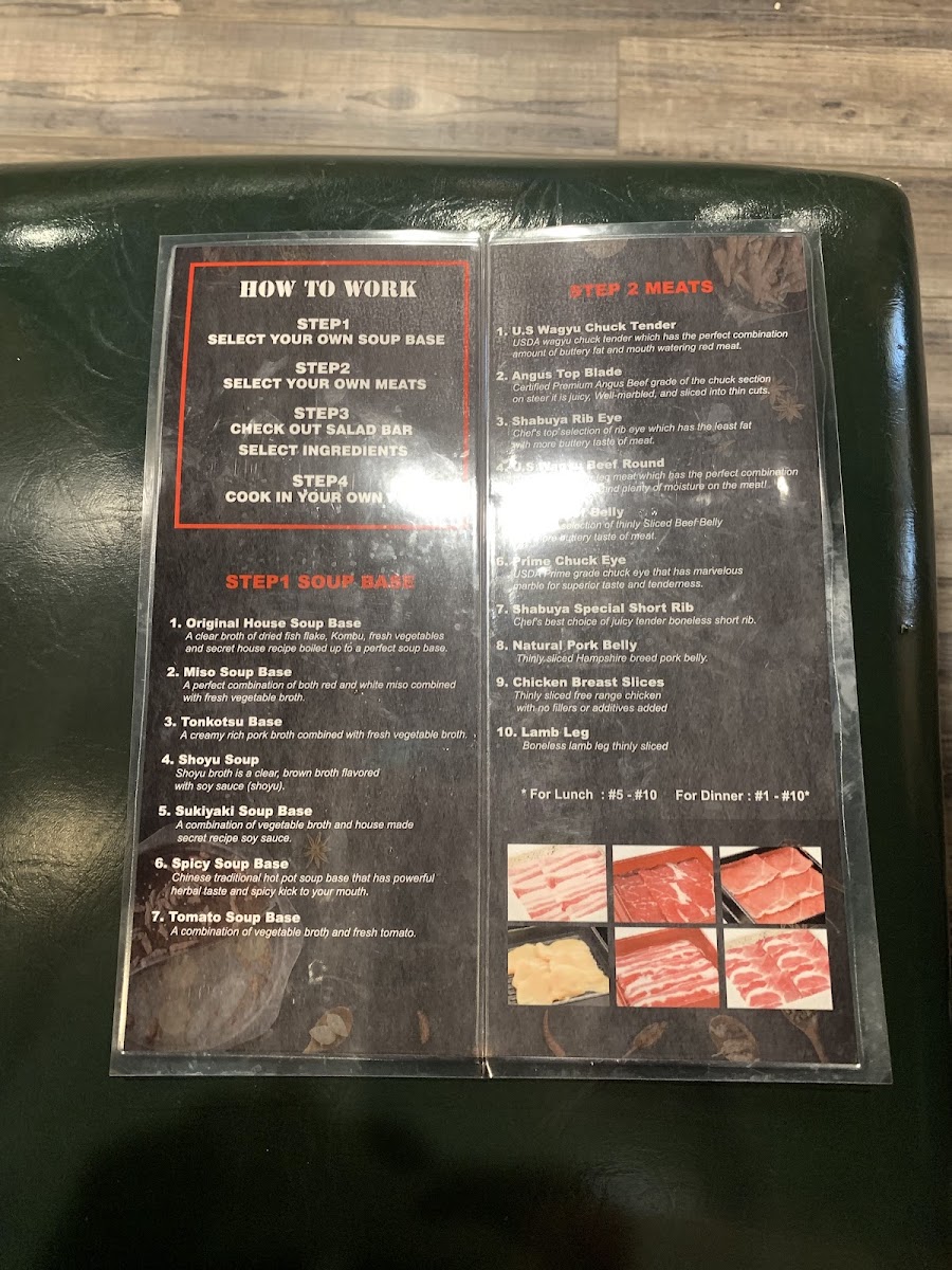 Menu Tokyo Japan Sushi Buffet-4