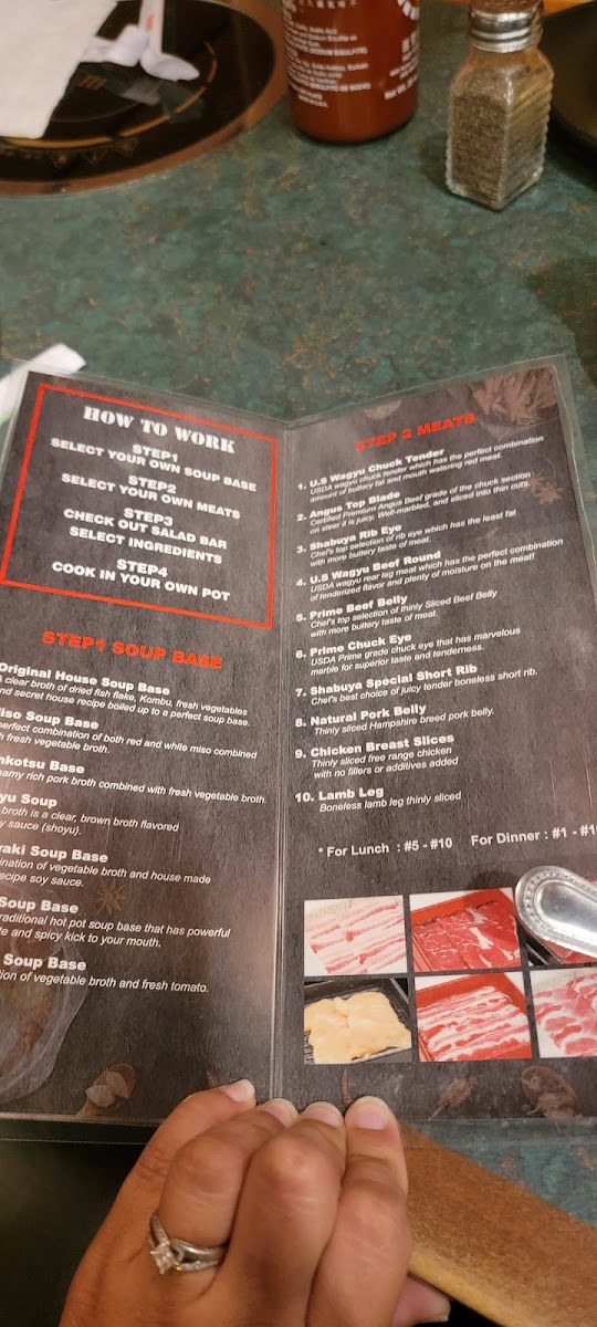 Menu Tokyo Japan Sushi Buffet-7