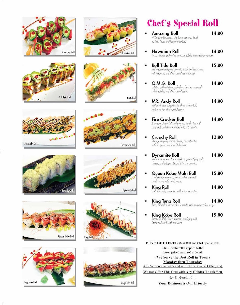 Menu Tokyo Japanese Restaurant-4
