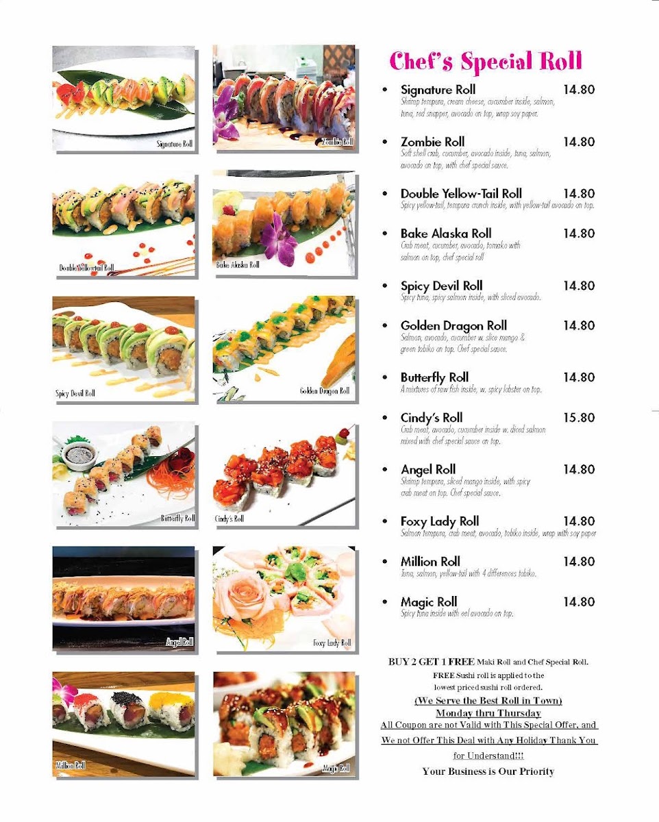 Menu Tokyo Japanese Restaurant-7
