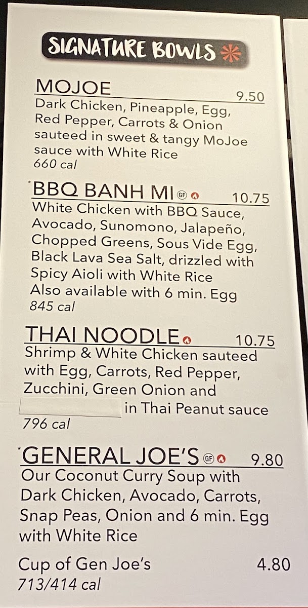 Menu Tokyo Joe's - Arvada Ralston-3