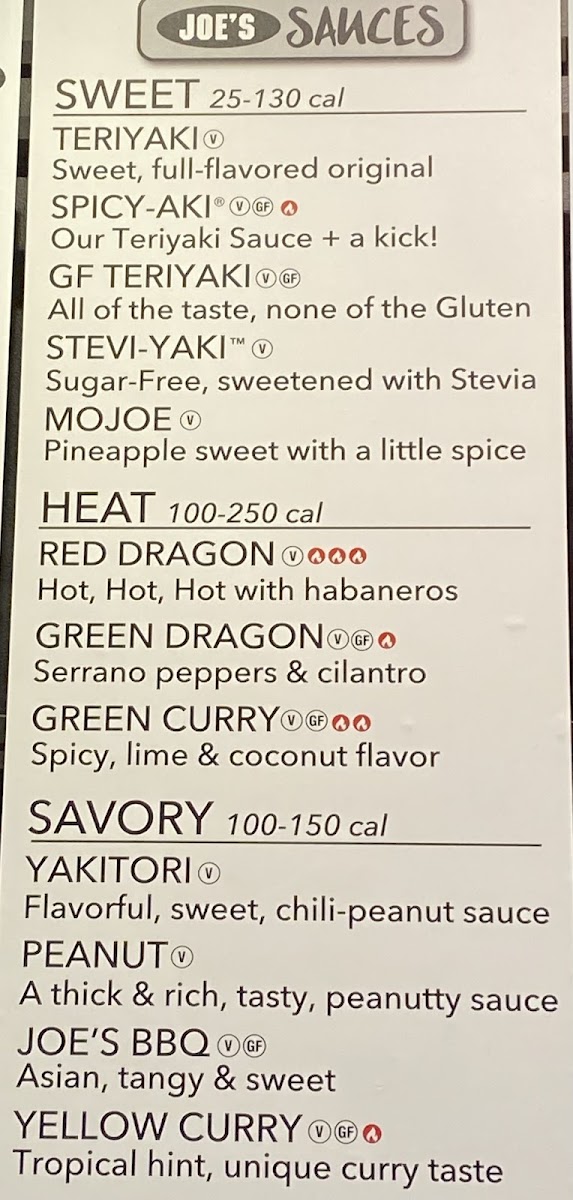 Menu Tokyo Joe's - Arvada Ralston-6