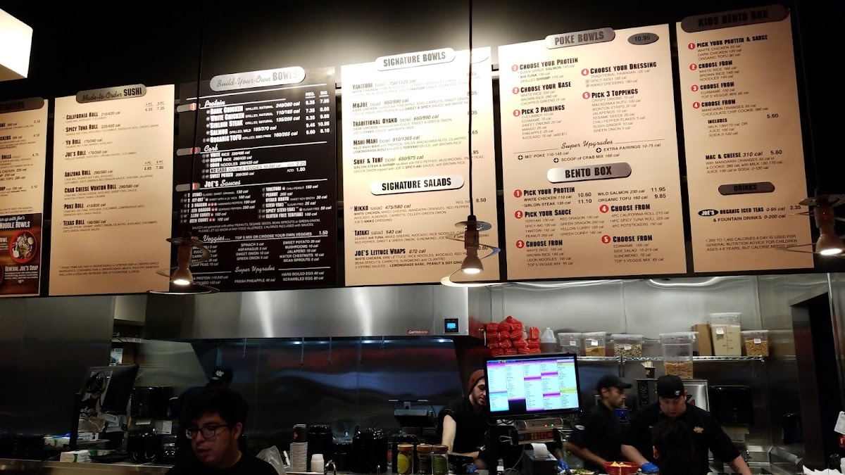 Menu Tokyo Joe's - Surprise-4