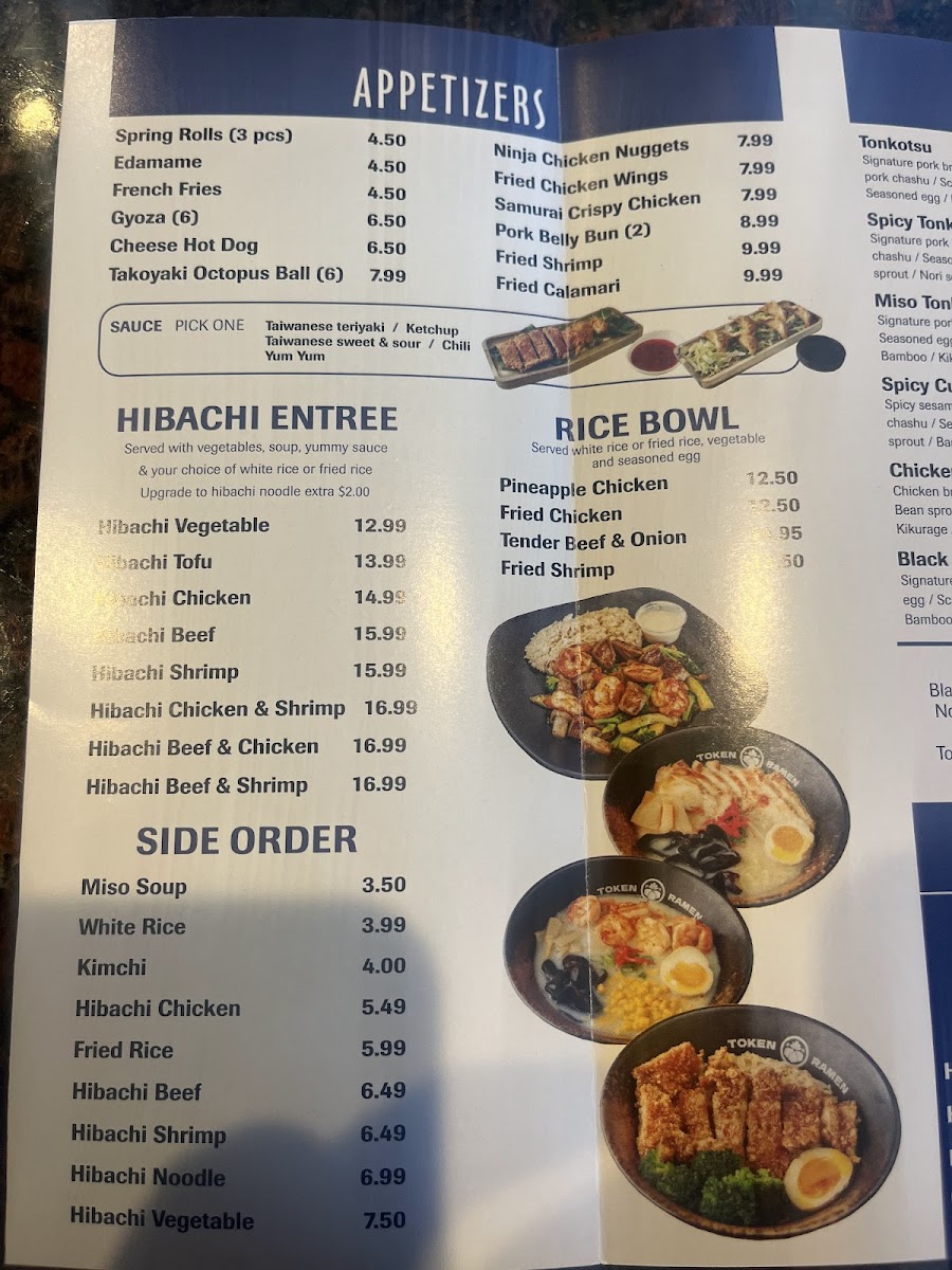 Menu Tokyo Ramen-8