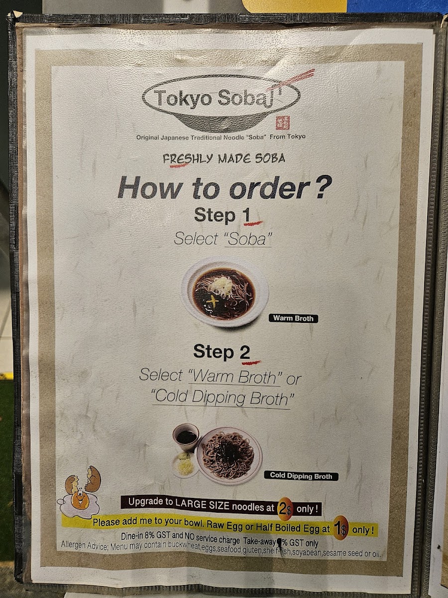 Menu Tokyo Soba (Tanjong Pagar)-6