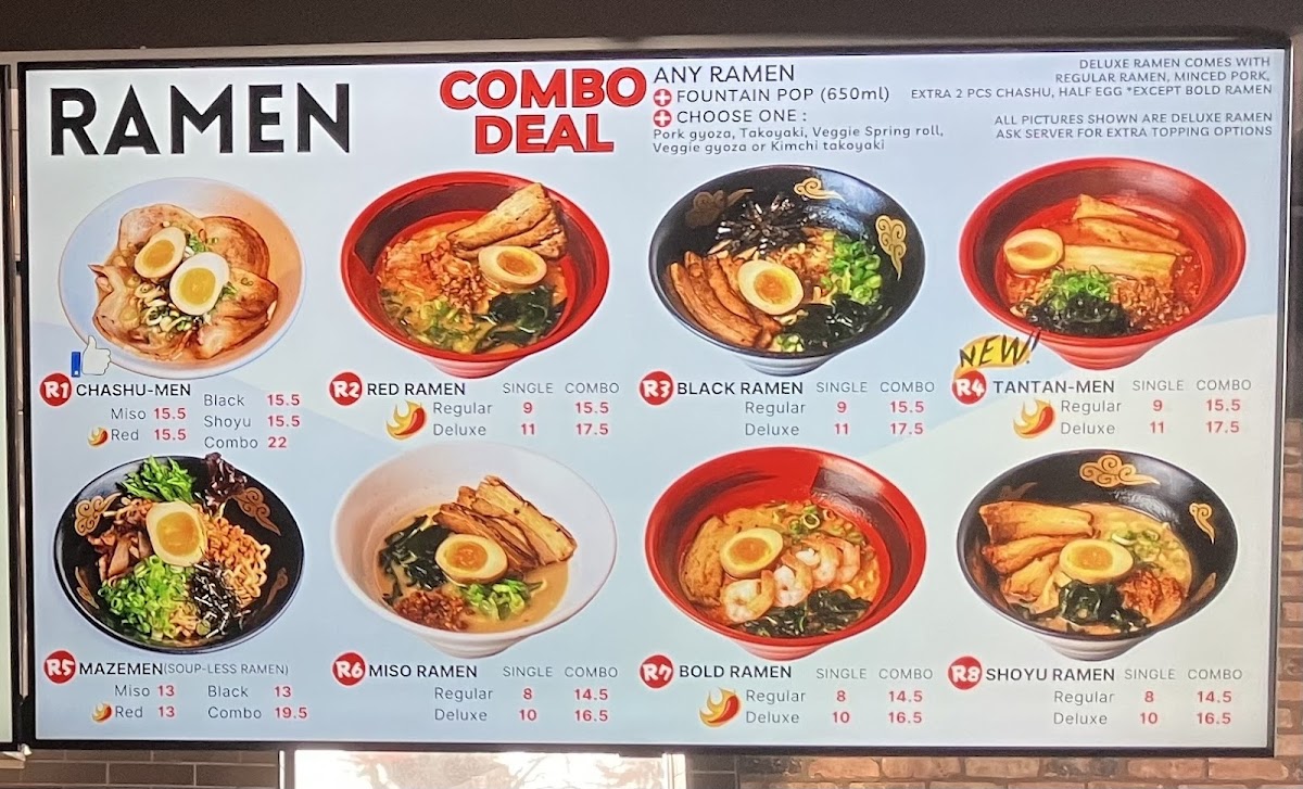 Menu Tokyo Street Market Macleod Trail-6