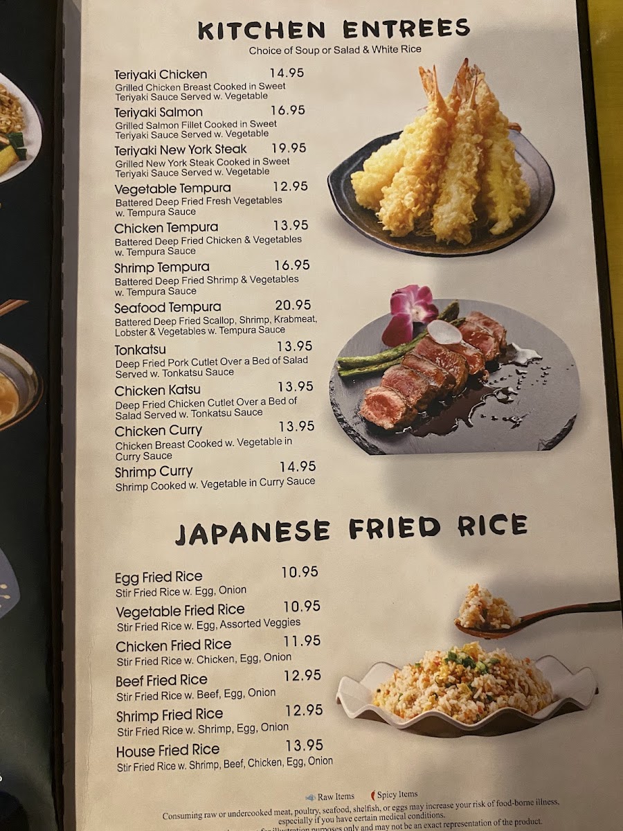 Menu Tokyo Sushi And Grill-1