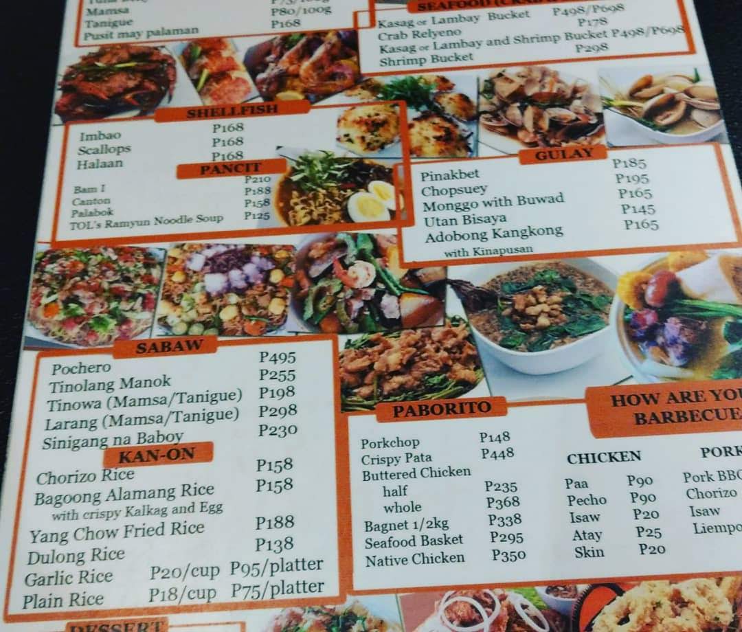 Menu Tol Kambingan, Larangan Atbp-5