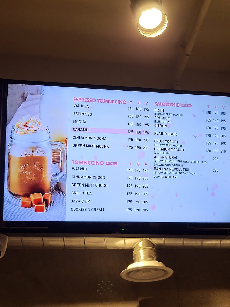 Menu Tom N Toms Coffee - Zamboanga-4