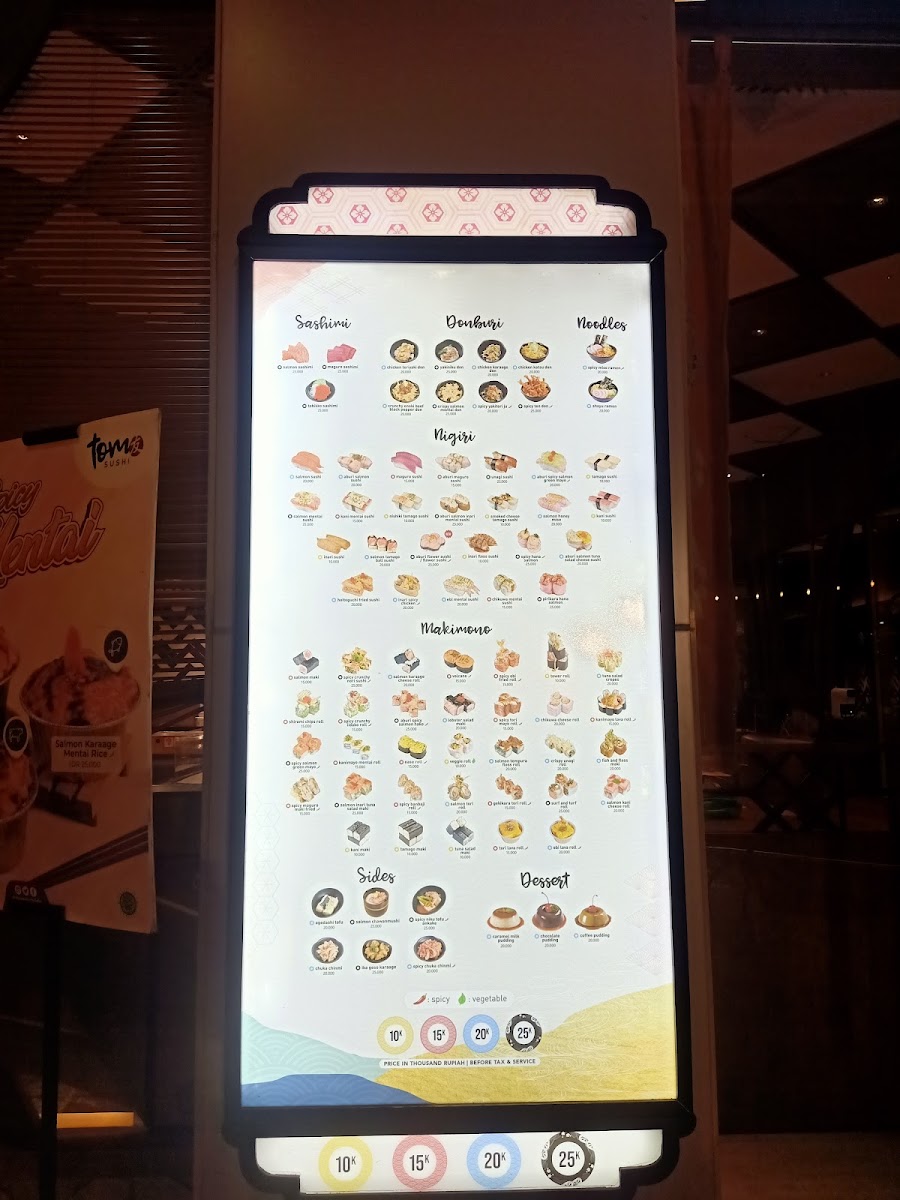Menu Tom Sushi Grand Galaxy Park-10