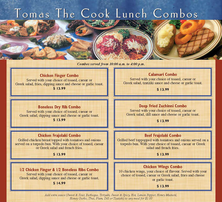 Menu Tomas The Cook Family Restaurant-2