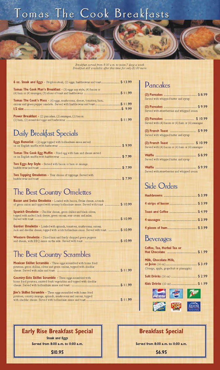 Menu Tomas The Cook Family Restaurant-3