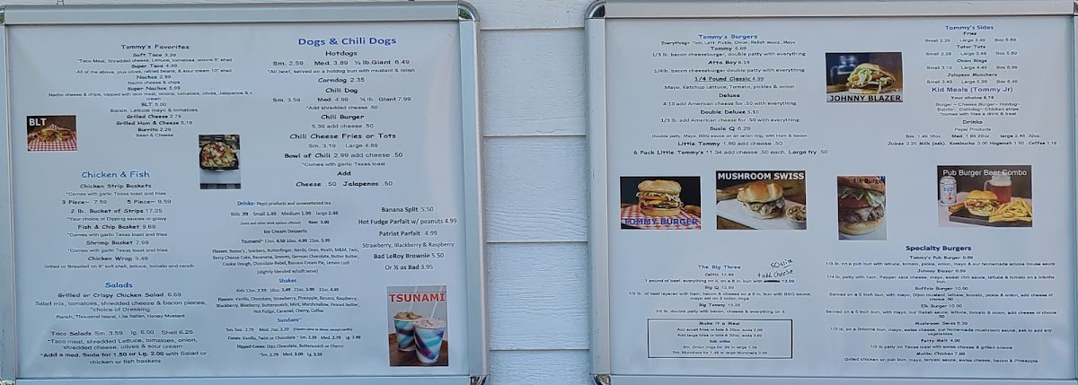 Menu Tommy's All American Burgers-4