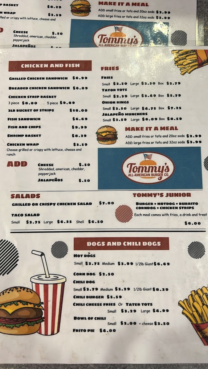 Menu Tommy's All American Burgers-5