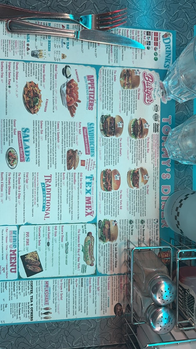 Menu Tommy's Diner-10