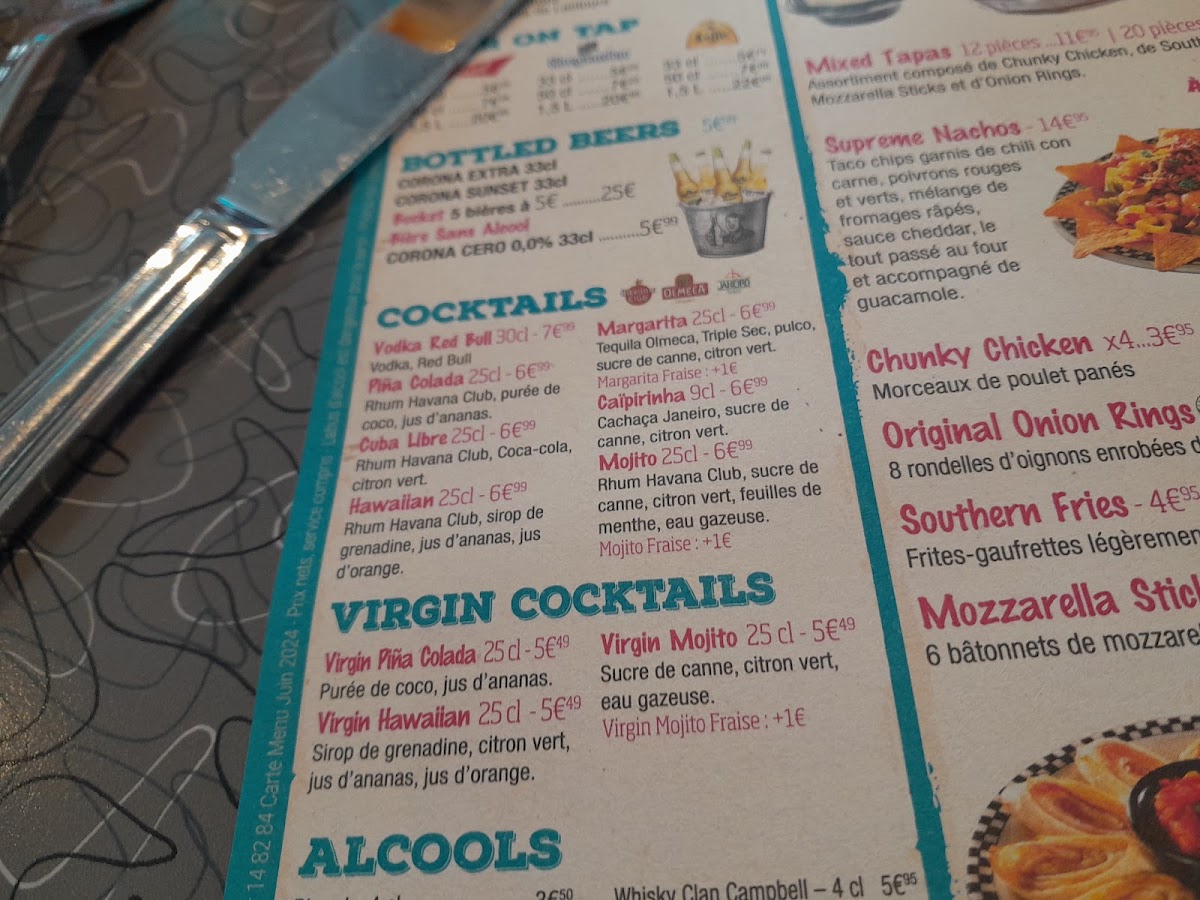 Menu Tommy's Diner-2