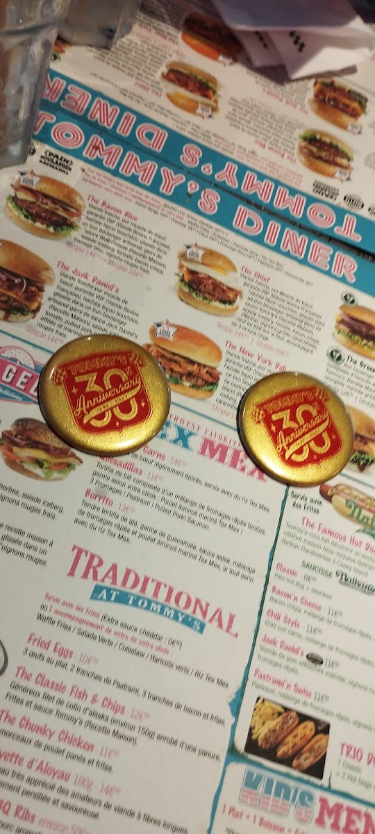 Menu Tommy's Diner-8
