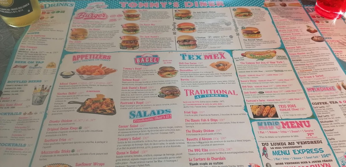 Menu Tommy's Diner-9