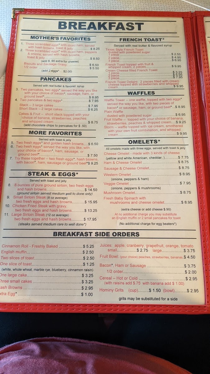 Menu Tommy's Family Restaurant-7