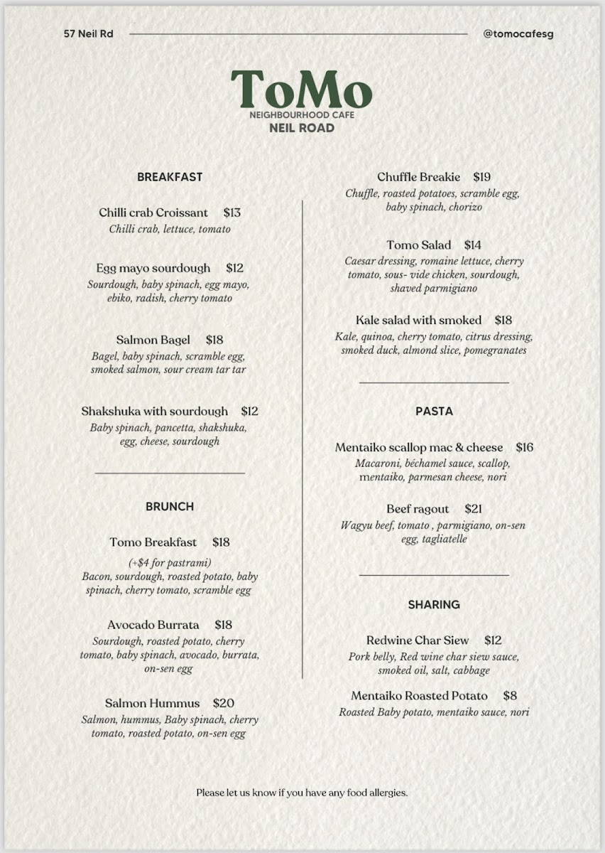 Menu Tomo Cafe (Neil Road)-2