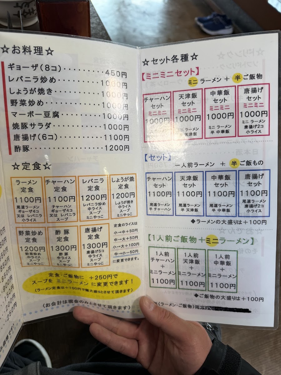 Menu Tonchinkan-10