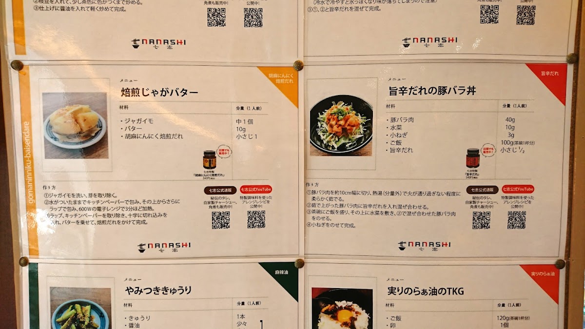 Menu Tonkotsu Ramen Nanashi-8