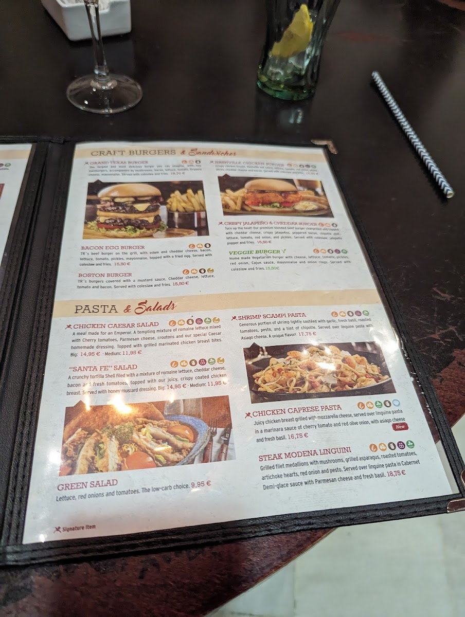 Menu Tony Roma's-5