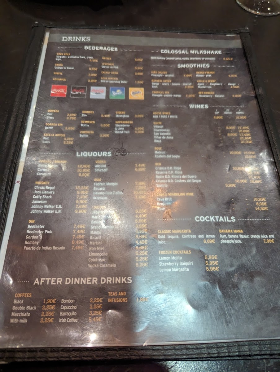 Menu Tony Roma's-7