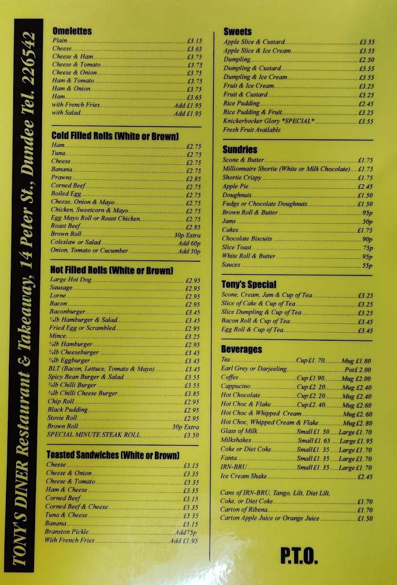 Menu Tonys Diner-2