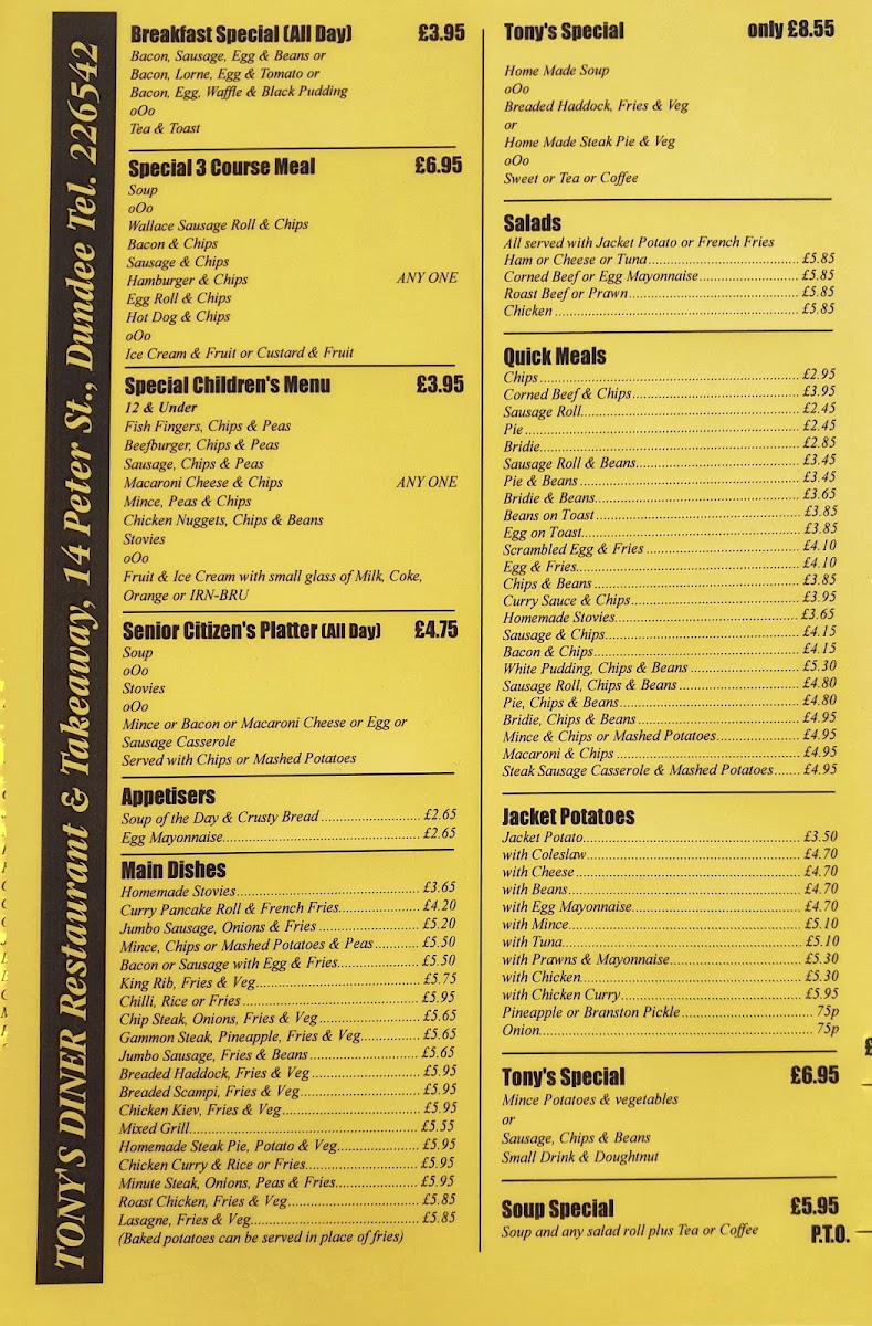 Menu Tonys Diner-3