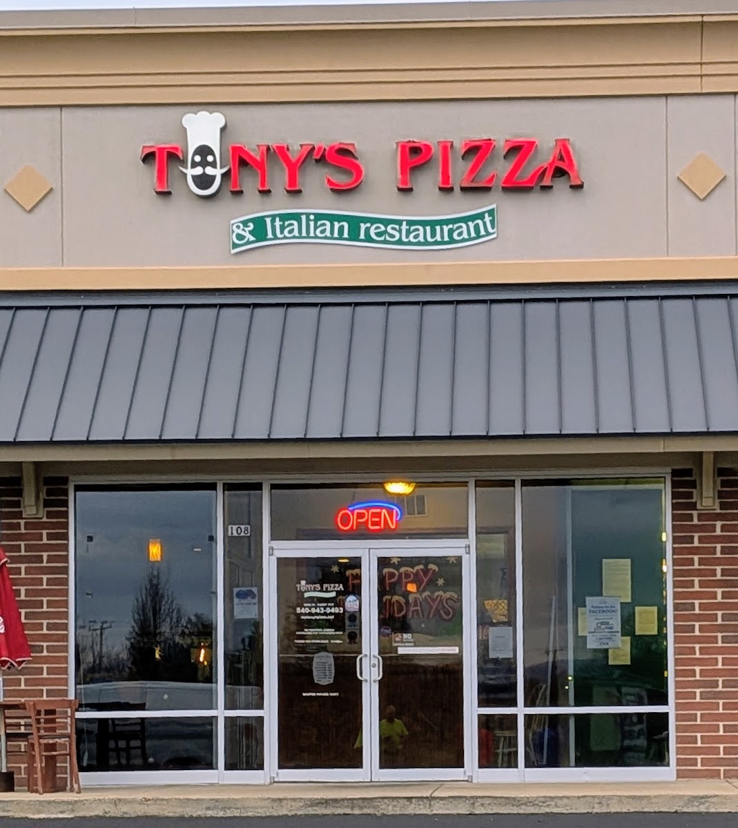 Tony's Pizza & Italian Restaurant