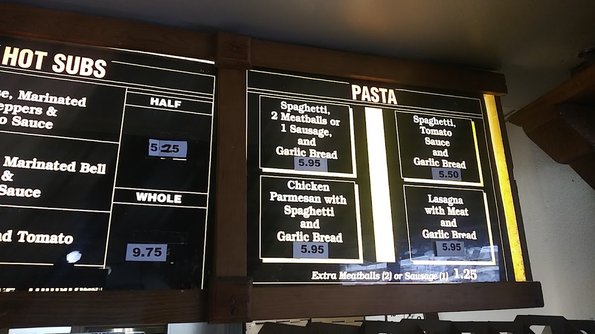 Menu Tony's Subs And Pizza-4