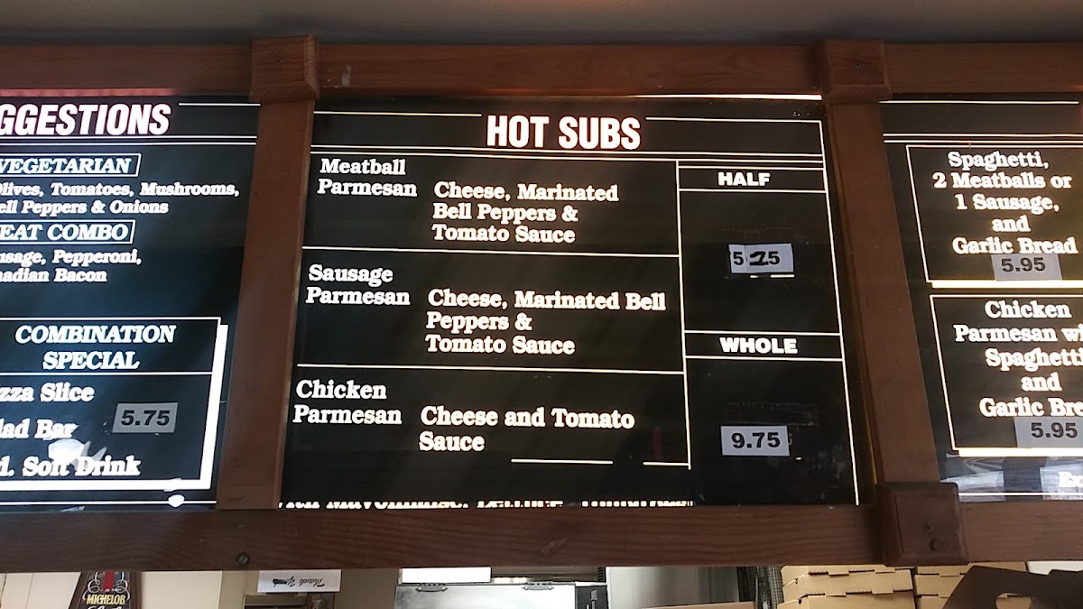 Menu Tony's Subs And Pizza-7