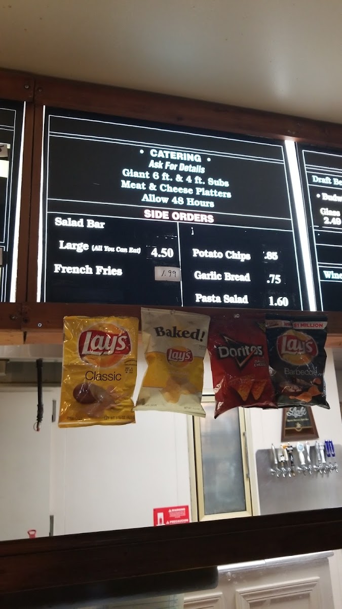 Menu Tony's Subs And Pizza-9