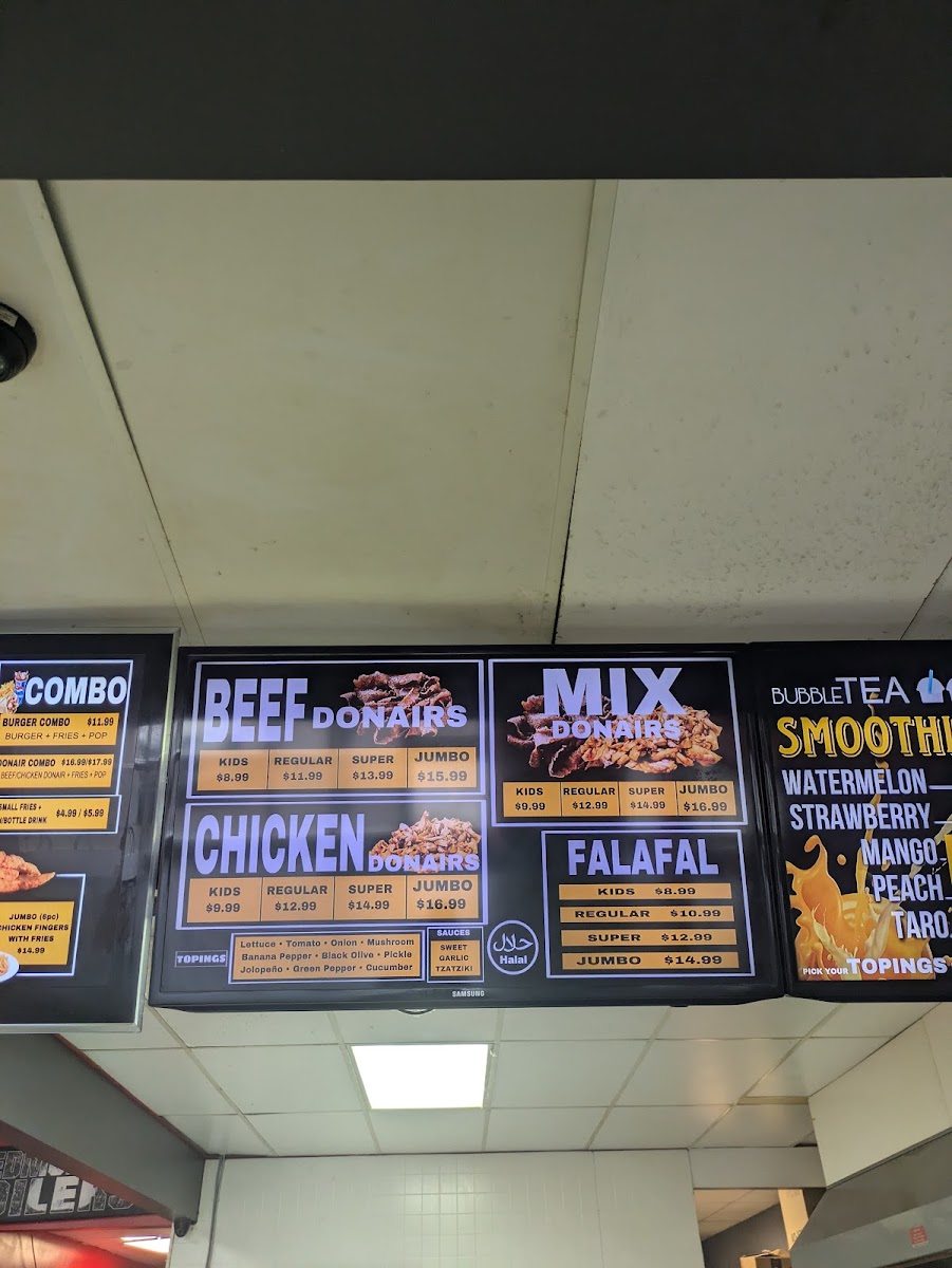 Menu Top Donair & Pizza Capilano-3