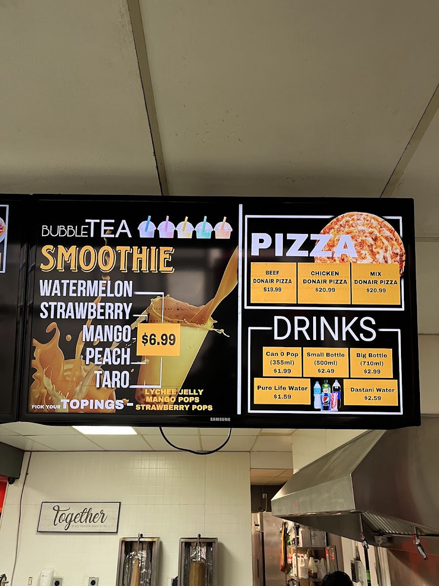 Menu Top Donair & Pizza Capilano-8